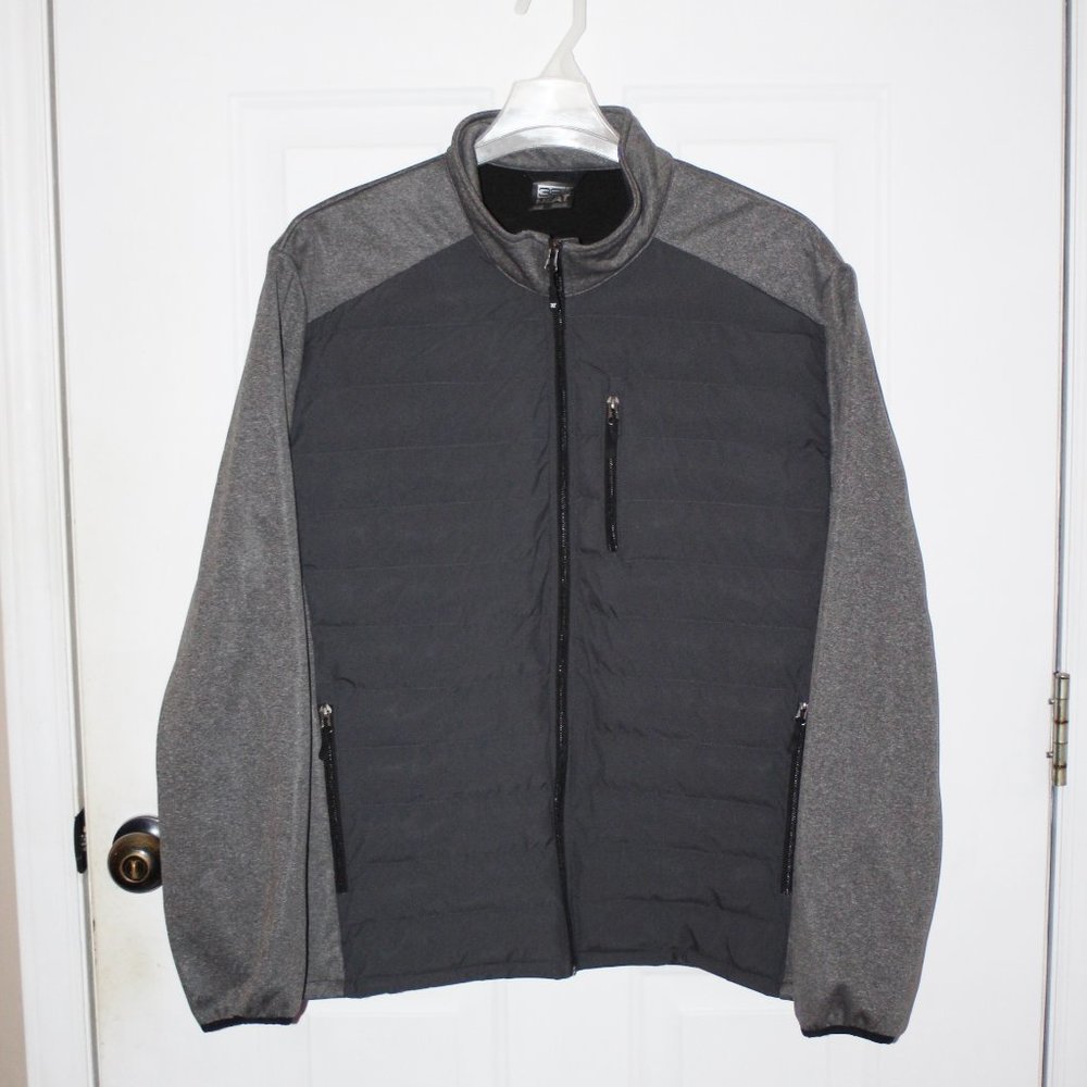 32 Degrees Heat Mens Multi Media Jacket Full Zip Cloudfill Insuation  Size XXL